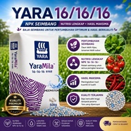 YaraMila 16 16 16 | Baja NPK 16 16 16 | Repack 1kg 2kg