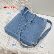 Denim Sling Bag Man Women Jeans Canvas Crossbody Bag Travel Sling Bag Beg Silang Lelaki Wanita