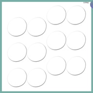 12 Pcs Kitchen Cabinets Clear Door Bumpers Furniture 2.00X2.00X0.30CM Transparent PP  shaoyiping