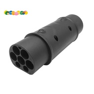 1 Pcs 32A Type 2 to GBT EV Electric Vehicle Charging Adapter 7.2A IEC 62196 to GB/T EV Plug Socket C