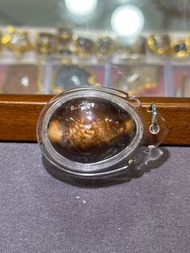 2554年製作 屈啦霞麗  龍婆添廟 200年記念 派粉擋降貝 防水殼 佛牌