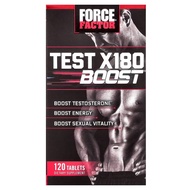 （男仕提升能力）Force Factor, Test X180 Boost，男性睾酮促進劑，120 粒