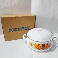 Sauce Pot Enamel 20cm