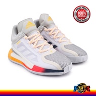 Sepatu Basket Original Adidas D Rose 11 - White Orange