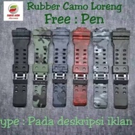 Casio G-Shock GDF-100 RUBBER Strap Casio G-SHOCK GDF100 Watch Strap FREE PEN