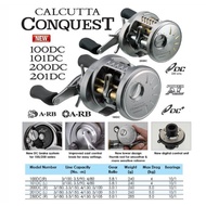 2020 SHIMANO SHIMANO CALCUTTA CONQUEST DC 101 101HG BAI CASTING REEL MADE IN JAPAN