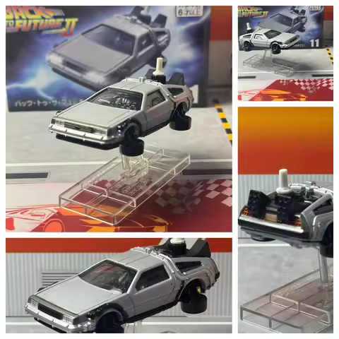 Takara Tomy Tomica Premium Unlimited 11 Back to the Future Time Machine (Part 2）Alloy car Diecast Mo