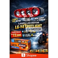 LED MOTORCYCLE SPOTLIGHT 8 EYES 4 EYES 2 EYES AC SPOTLIGHT MODE/DC