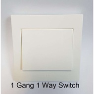 ABB KALO 2 Gang 1 Way Switch 10AX 250V 1 Gang/3 Gang/4 Gang and 2 Way switches are availble