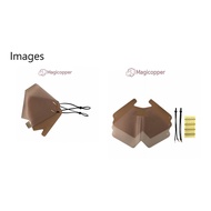 ♞Magicopper Antimicrobial Copper Mask ver. 2.0 (Beige and Pink)
