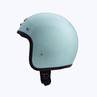HELM RIDERS AND RULES OPEN FACE MINT GREEN