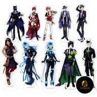 Keychain, Standee Model Game Disney: Twisted-Wonderland Ortho Shroud Deuce Spade Study and Work Desk