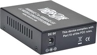 Tripp Lite Network Copper RJ45 Ethernet to Fiber LC Duplex Multimode Extender Converter, 850nm Wavel