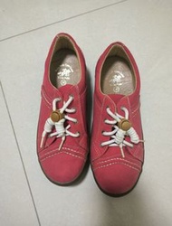 Texas Polo 38號紅色鞋 平底鞋 布鞋 運動鞋