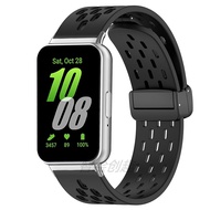 Khóa gấp silicon có lỗ thoáng khí cho Huawei Watch Fit 3 / Samsung Galaxy Watch Fit 3 / Redmi Watch
