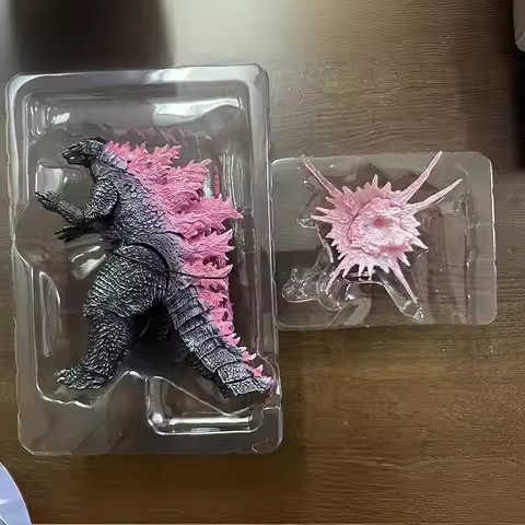 18CM NEW Godzilla X Kong 2 : The New Empire New Colors Action Figures SHM Gojira KONG Godzilla Monst