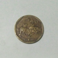 uang koin 100 rupiah tahun 1995