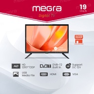 Megra 19 Inch TV Digital LED TV HD Built in MYTV