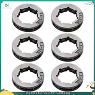 【bairddoro】6Pcs Sprocket Drive Rim (.325inch) 19MM Small 7T Spline for  501 45 74-02, 501457402, for