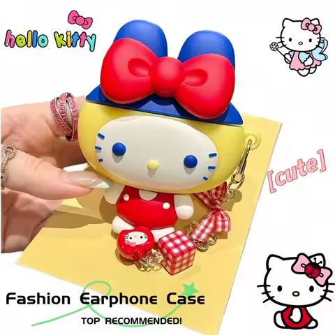 Hello Kitty cute cartoon anime fashion creative suitable for AirPods 4/3/2, AirPods Pro 2 Apple earp