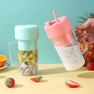 Mini Portable Blender 420ml Juicer Glass With Straw  Electric Multi-Functional  Smoothie Blender Ice CrushCup Kitchen Tool Juicers  Fruit Extractors