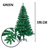 Pohon Natal 180CM 6 Kaki Gold Pine Dekorasi Rumah Hiasan Natal Pohon Cemara Green Pine chrismas PTT