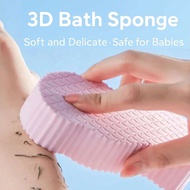 Soft Sponge Body Scrubber Bath Exfoliating Scrub Sponge Shower Brush Body Skin Cleaner Dead Skin Rem