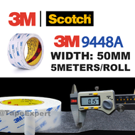 [TapeExpert] 3M 9448A Double Coated Tissue Tape Thin Tearable Non Woven Strong Easy Removal Original