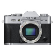 【Excellent】 FUJIFILM Mirrorless Single-Lens Camera X-T20 Body Silver X-T20-S