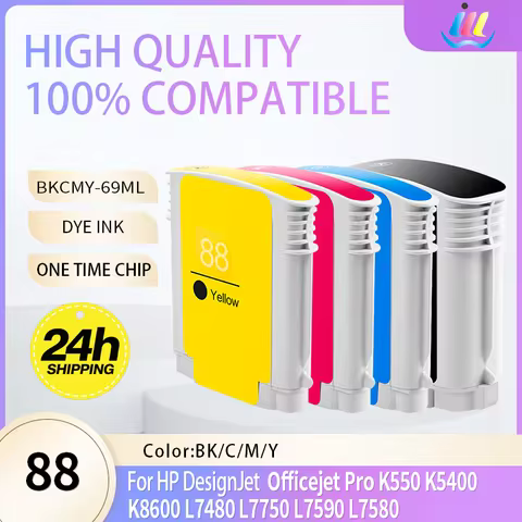 For HP 88 88XL Replacement Ink Cartridge Compatible For HP Officejet Pro K550 K5400 K8600 L7480 L775