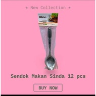 71. SINDA SPOON S/STEEL 1 DOZEN 12 BH PLAIN MOTIF