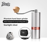 BINCOO Manual Coffee Bean Grinder Adjustable Setting Stainless Steel Burr Grinder Coffee Expresso Fr