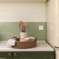 Momo Jia Avocado Green Toilet Kitchen Wall Tiles Nanyang Wind Bathroom Toilet Tiles