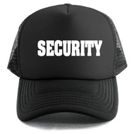 SECURITY CAP TRUCKER CAP MESH CAP