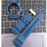 G-SHOCK GA150 GA300 GA310 GLX150 STRAP AND BEZEL REPLACEMENT WATCHBAND CASE MATTE BLUE COLOR