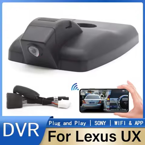 New! 4K Car DVR Video Recorder Dash Cam Camera For Lexus UX 300h 260h 250h 200 2019-2025 for Lexus U