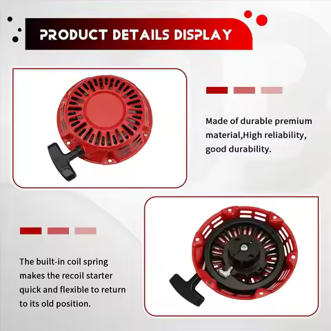 BHBL Pull Assembly for GX200 GX160 5.5 6.5HP Engine with Curved Rod Pawl 28400-Z4M-306ZB 27400-Z1