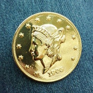 Pin Tembaga Baju Tradisi Borneo