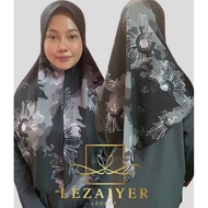 Black and White 5D Pattern Sarong Scarf