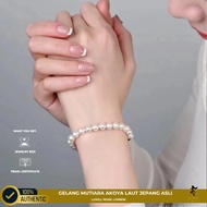Genuine Akoya Pearl Bracelet | Pearl Bracelet PremiumELEGAN for Wanita | Suitable for Gifts & Jewelr
