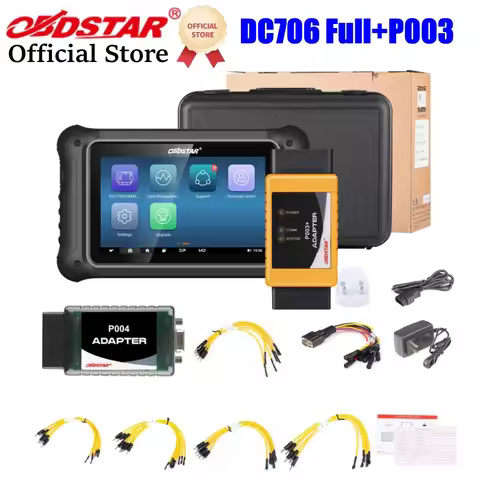 OBDSTAR DC706 ECU Tool Full Version for ECM /TCM/ BODY/Clone by OBD or BENCH for Car and Motorcycle 
