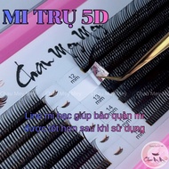 5D mixed eyelashes - easy to pick up the pillars - convenient