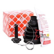 Febi Germany Audi A4 A5 S4 S5 B8 Q5 Drive Shaft Outer Boot Cover Kit 8K0498203B, 8K0498203E New