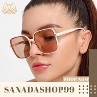 (KM56) Oversized Square Sunglasses, European Style Women's Glasses