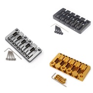 5-String Bass Bridge Body Bottom Through String Spacing 16.5MM Bass Fixed Bridge