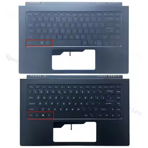 A+ New For MSI Prestige 15 A10SC MS-16S3 Upper Case Palmrest Gray Backlit Keyboard