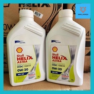 DERI_ OLI MOBIL SHELL HELIX ASTRA 0W-20 API SN+ | SHELL ASTRA 1 LITER