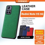 Redmi Note 11S 5G Casing Camera Protection Leather Case Kualiti Kasing Kulit Tiruan Sarung Telefon Cover 红米手机壳