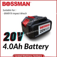[CORATED] BOSSMAN 20V 2.0/4.0AH BATTERY/CHARGER (1PC)