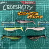 SOFT LURE RAPALA CRUSHCITY 7.6CM,HOOK AND PROPELLER